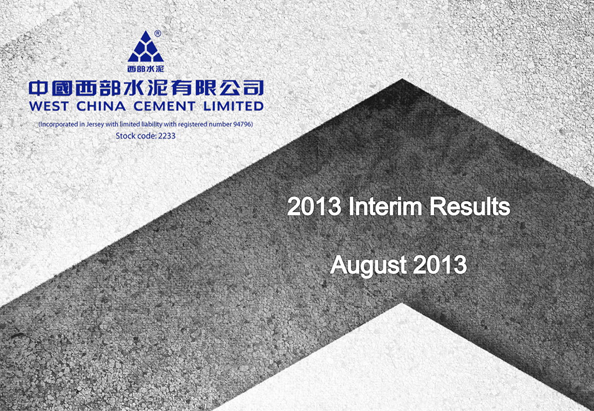 2013 Interim Results Presentation